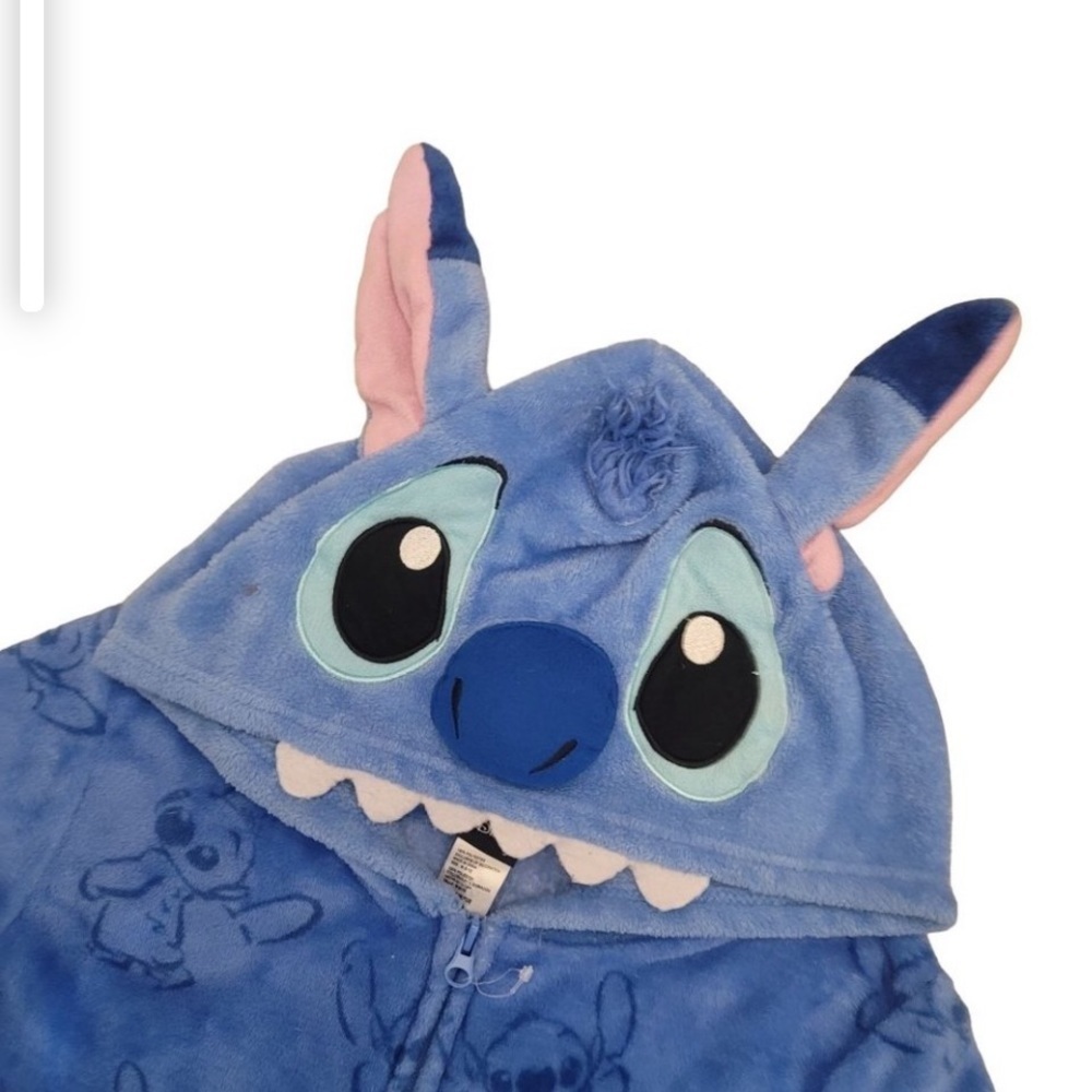50%offw❤️ Lilo & Stitch Onepiece Hooded Sleepwear Adult XS #1  disney Halloween